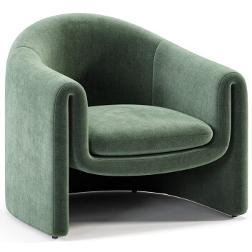 Fotel Anthropologie Sculptural