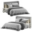 Cama y mesitas de noche Stylish Club Porto - peyman