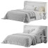 Cama y mesitas de noche Stylish Club Porto - peyman