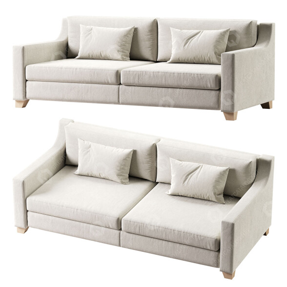 Sofa Pierre Frey Peter 3D model