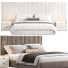 Lits et tables de chevet Amore Isabella Wide Headboard Panel Stripe - Zikkoo