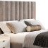 Lits et tables de chevet Amore Isabella Wide Headboard Panel Stripe - Zikkoo