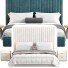 Кровать и тумбочки Louvers by DG Collection - Zikkoo