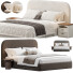 Bett und Nachttischchen Wittmann Metis Soft - Zikkoo
