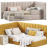 Ліжка та тумбочки Parfe Bedroom Kids N1 - Zikkoo