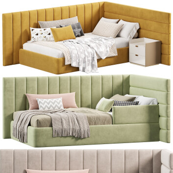 Ліжка та тумбочки Parfe Bedroom Kids N1