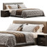 Кровать и тумбочки Minotti Roger - Zikkoo