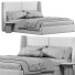 Ліжка та тумбочки La Redoute Soft Headboard XL Jolien - Zikkoo