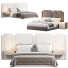 Beds and Bedside Tables Soft Headboard Palace - Zikkoo