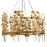 Kronleuchter Currey and Company Golden Eucalyptus - Leo.Render