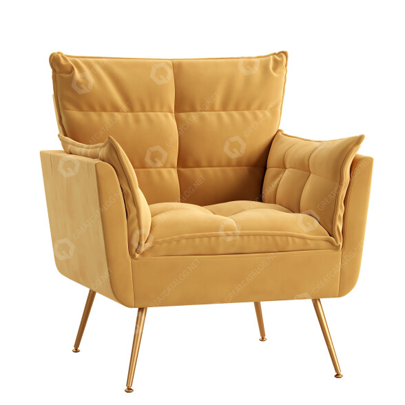 Armchair Contemporary 3D model