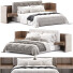 Cama y mesitas de noche Minotti Brasilia - mukhammadnur