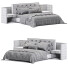 Cama y mesitas de noche Minotti Brasilia - mukhammadnur