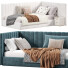 Beds and Bedside Table Pottery Barn Avalon - Zikkoo