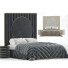 Кровать и тумбочки Fertini Casa High end Velvet Modern - Leo.Render