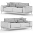 Sofa Dienne Salotti Naxos - Rivera 3D