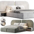 Bed and Bedside Tables Essential Home Isadora II - babarikograf