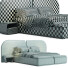 Bed and Bedside Tables Essential Home Isadora II - babarikograf