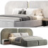 Bed and Bedside Tables Essential Home Isadora II - babarikograf