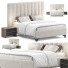 Кровать и тумбочки Eichholtz Headboard Ditmar - Secretive 3d design
