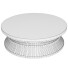 Stolik kawowy White Marble & Iron Hourglass by MIX - Kudim