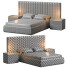 Cama y mesitas de noche Casaspace Walvia - Jasurbek