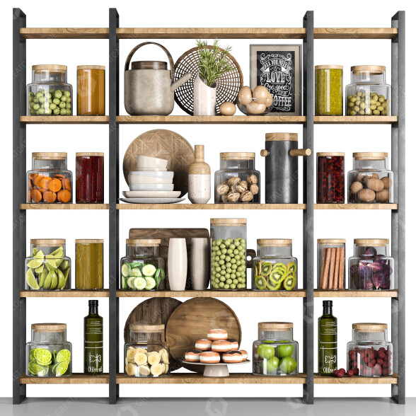 Lebensmittelgeschäft Kitchen Accessories 34 3D-Modell