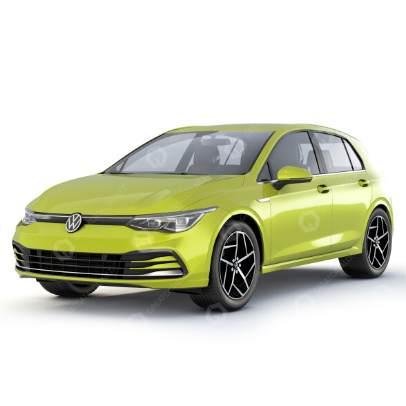 Coche Volkswagen Golf VIII 2019 Modelo 3D