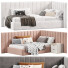 Ліжка та тумбочка Pottery Barn Avalon - Zikkoo
