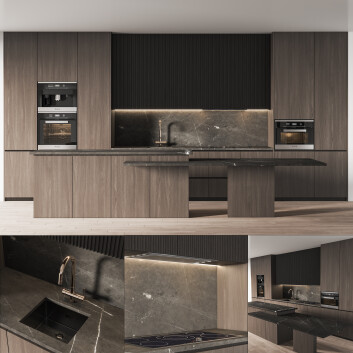 Cuisine  Set 037 Modèle 3D