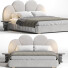 Cama y mesitas de noche Casaspace Danon - Leo.Render