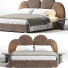 Cama y mesitas de noche Casaspace Danon - Leo.Render