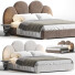 Cama y mesitas de noche Casaspace Danon - Leo.Render