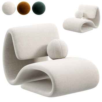 Armchair  Dan-Form Dubna 3D model