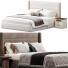 Camas y Mesitas de Noche High Fashion Home Emmit - Zikkoo