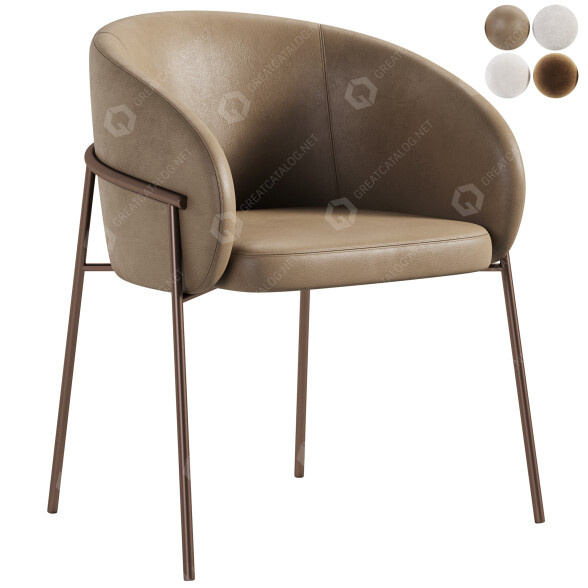 Président Parla Design Rimo modèle 3D
