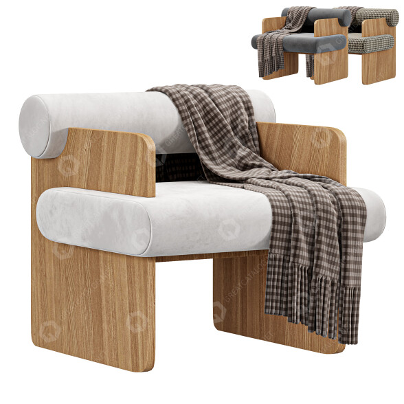 Fauteuil Objects and Ideas Paradise modèle 3D