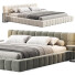 Кровать и тумбочки Casaspace Aurora Queen Size - babarikograf