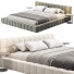 Кровать и тумбочки Casaspace Aurora Queen Size - babarikograf