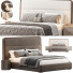Bed and Bedside Tables Giorgetti Frame - Zikkoo