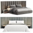 Cama y mesitas de noche Gallotti&Radice Yuki - babarikograf