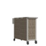 Carrito para alimentos Flexsteel Wicker Serving Buffet Cart - makarenkoarchicgi