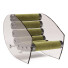Armchair Mojow Exclusive MW 05 Safety Glass Soshagro - animexgroup