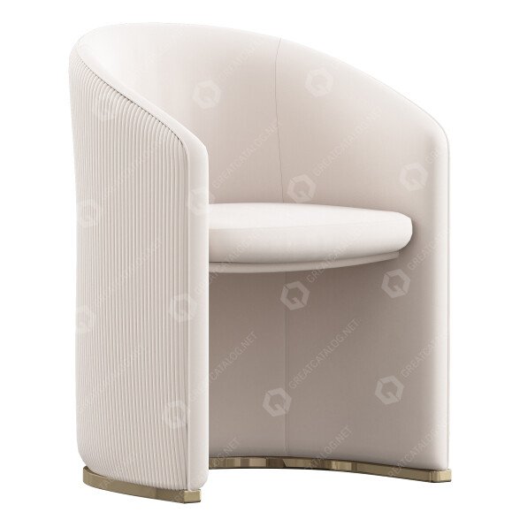Крісло Visionnaire Carmen Padded 3D модель