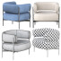 Fauteuil HC28 Cosmo Cini - axtam3d