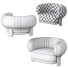 Fauteuil HC28 Cosmo Bol - axtam3d