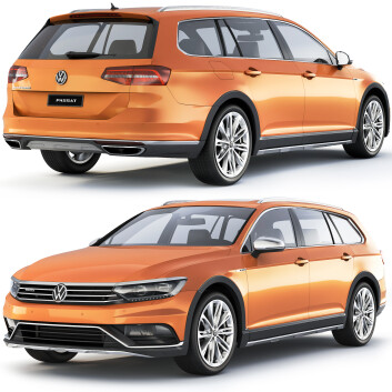 Coche Volkswagen Passat Alltrack B8 2015