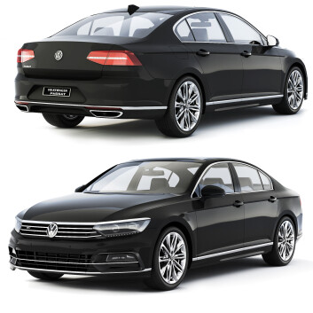 Coche Volkswagen Passat B8 R-Line 2018