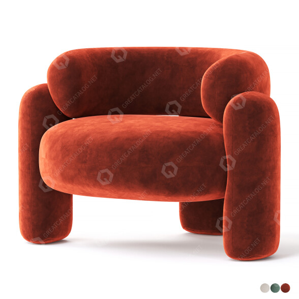 Sillón Royal Stranger Embrace Modelo 3D