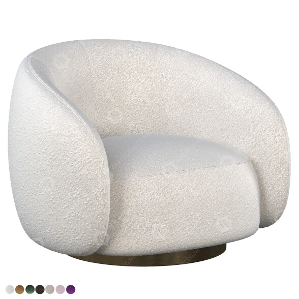 Крісло Eichholtz Swivel Brice 3D модель